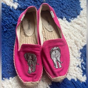SOLUDOS elephant espadrilles!